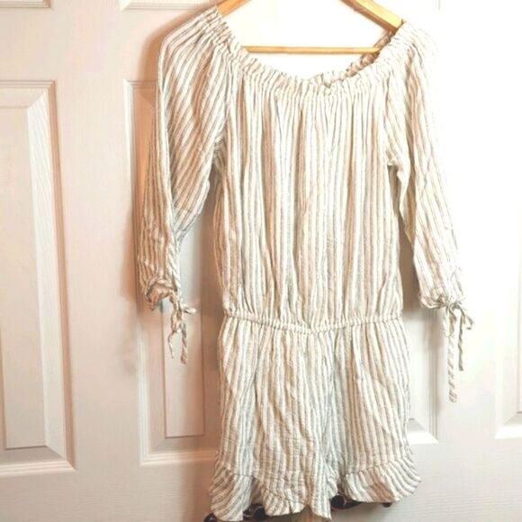 Anthro Maven West Charli Off Shoulder Romper XS - Picture 5 of 8